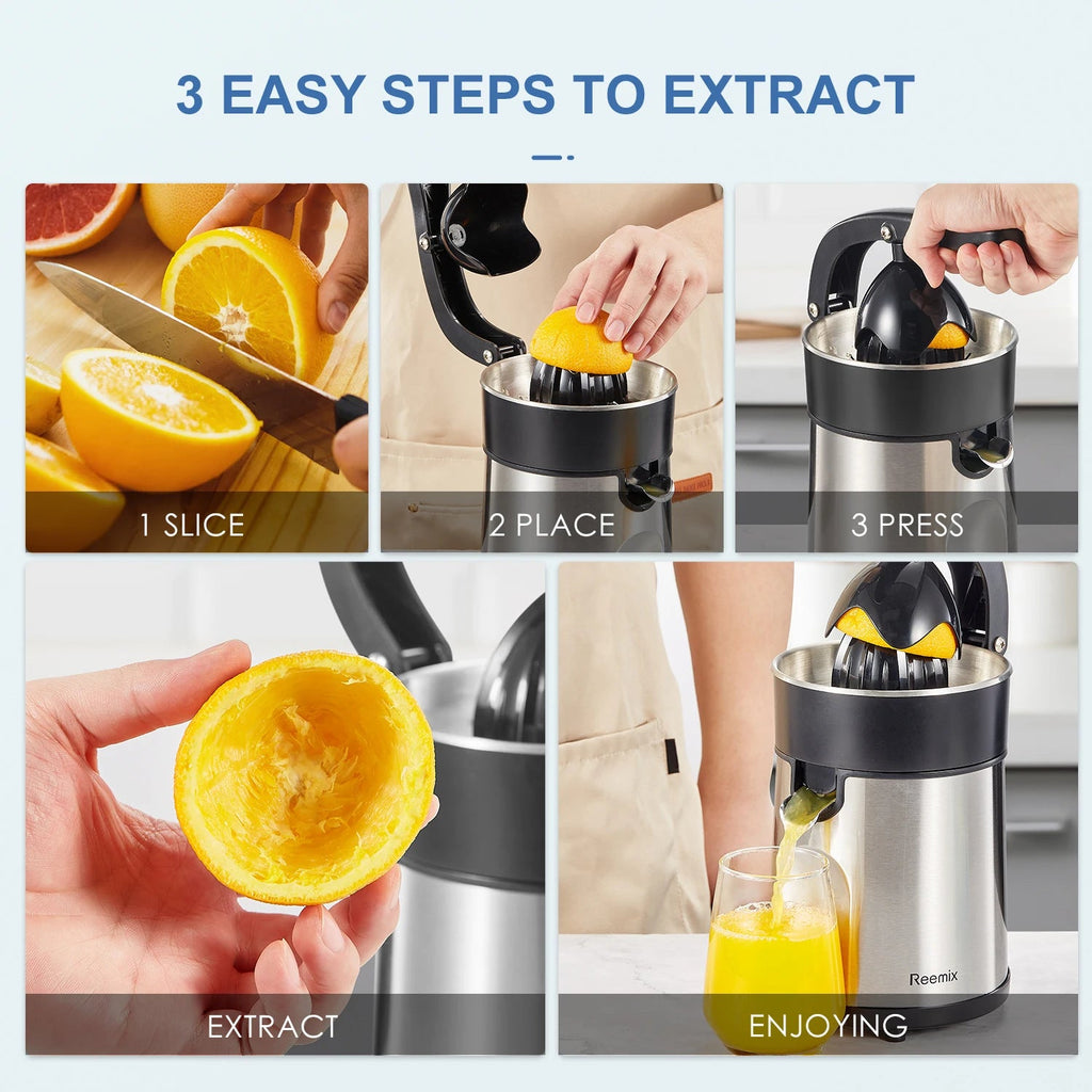 Electric Citrus Juicer Squeezer - Kart It Up   -  