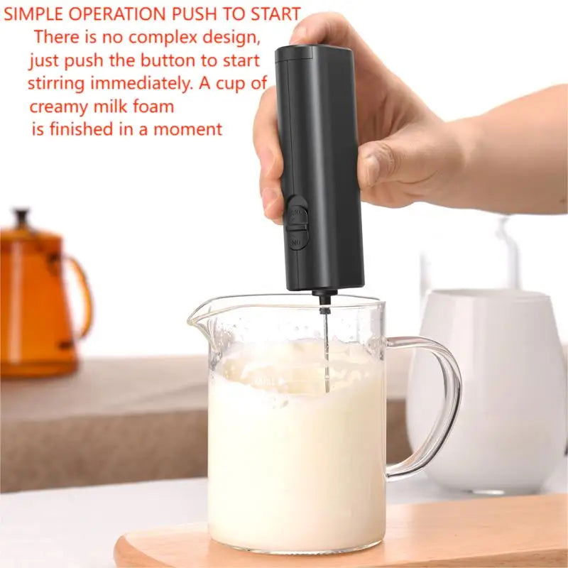 Electric Egg Beater Milk Drink Coffee Whisk Stirrer - Kart It Up   -  