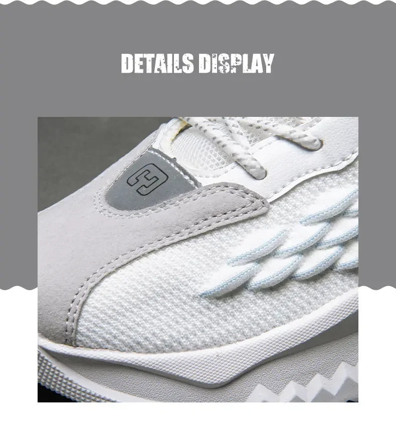 Fashion Outdoor Jogging Sports Shoes Mesh Breathable Cushioning Black Basket Running Shoes for Men - Kart It Up   -  