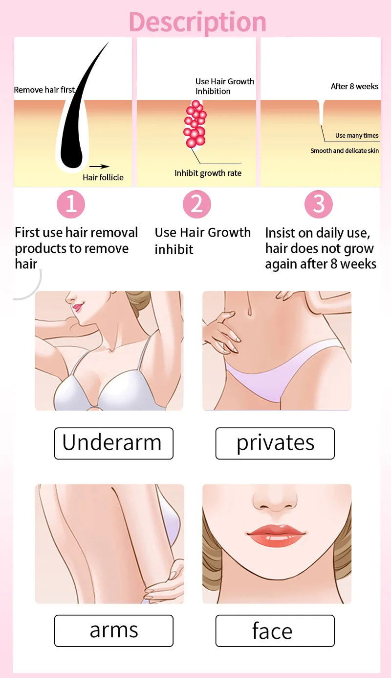 Fast Hair Removal Spray Set Painless Hair Growth Inhibitor - Kart It Up   - Fast Hair Removal Spray Set Painless Hair Growth Inhibitor - Kart It Up   - Fast Hair Removal Spray Set Painless Hair Growth Inhibitor - Kart It Up  - Fast Hair Removal Spray Set Painless Hair Growth Inhibitor - Kart It Up  -  
