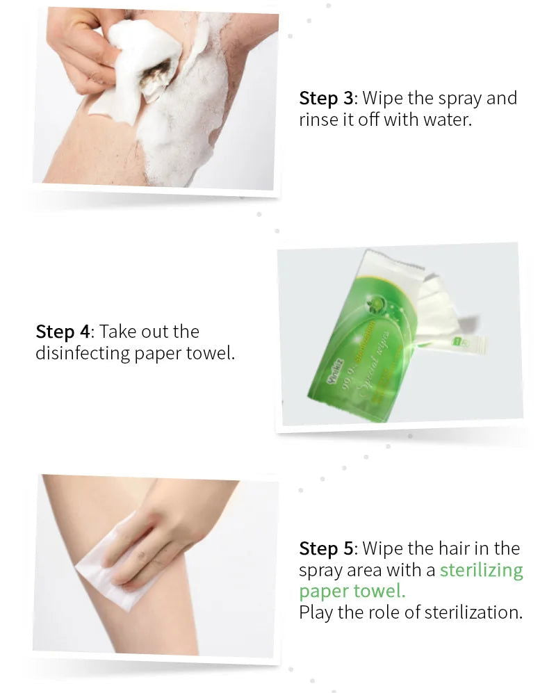 Fast Hair Removal Spray Set Painless Hair Growth Inhibitor - Kart It Up   - Fast Hair Removal Spray Set Painless Hair Growth Inhibitor - Kart It Up   - Fast Hair Removal Spray Set Painless Hair Growth Inhibitor - Kart It Up  - Fast Hair Removal Spray Set Painless Hair Growth Inhibitor - Kart It Up  -  