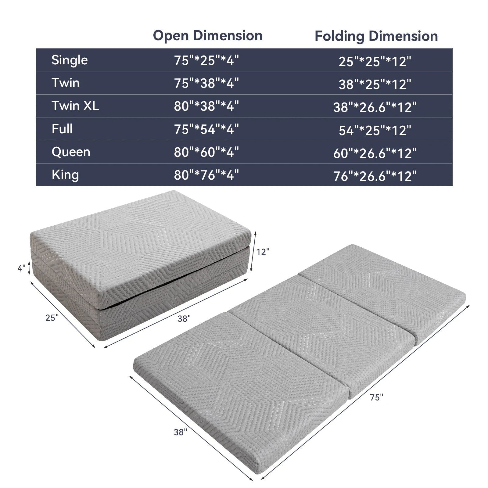 Foldable Memory Foam Mattress - Kart It Up   - Foldable Memory Foam Mattress - Kart It Up   - Foldable Memory Foam Mattress - Kart It Up   - Foldable Memory Foam Mattress - Kart It Up   - Foldable Memory Foam Mattress - Kart It Up   - Foldable Memory Foam Mattress - Kart It Up  - Foldable Memory Foam Mattress - Kart It Up  -  -  