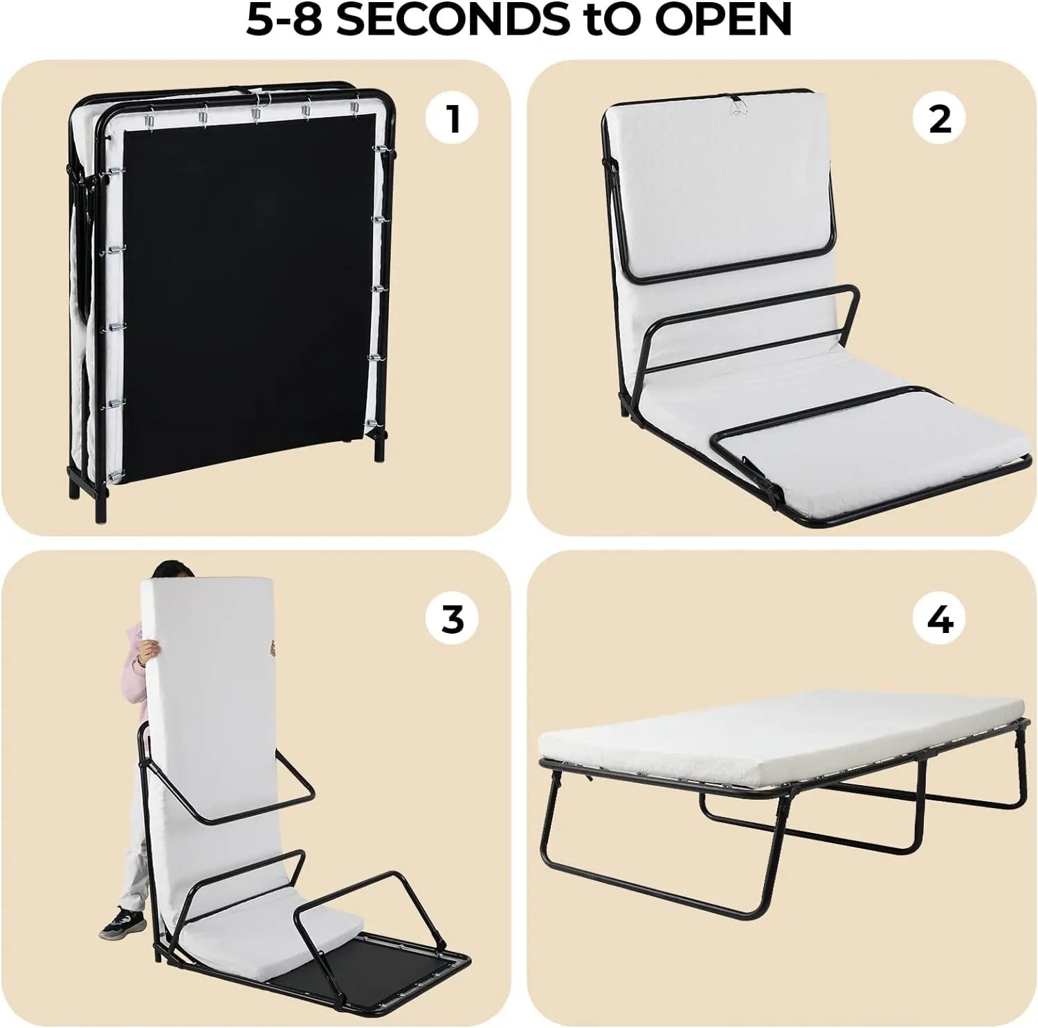 Folding Bed With Memory Foam Mattress - Kart It Up   - Folding Bed With Memory Foam Mattress - Kart It Up   - Folding Bed With Memory Foam Mattress - Kart It Up   - Folding Bed With Memory Foam Mattress - Kart It Up   - Folding Bed With Memory Foam Mattress - Kart It Up   - Folding Bed With Memory Foam Mattress - Kart It Up  - Folding Bed With Memory Foam Mattress - Kart It Up  -  -  