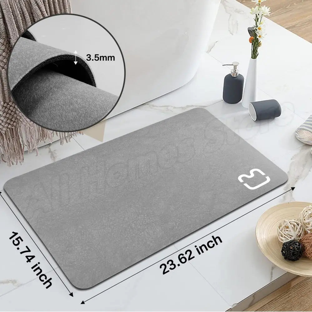 Foot Mat Diatomite Bath Mat Stone Bathroom Rug - Kart It Up   - Foot Mat Diatomite Bath Mat Stone Bathroom Rug - Kart It Up   - Foot Mat Diatomite Bath Mat Stone Bathroom Rug - Kart It Up   - Foot Mat Diatomite Bath Mat Stone Bathroom Rug - Kart It Up  - Foot Mat Diatomite Bath Mat Stone Bathroom Rug - Kart It Up  -  