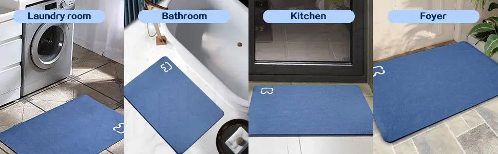 Foot Mat Diatomite Bath Mat Stone Bathroom Rug - Kart It Up   - Foot Mat Diatomite Bath Mat Stone Bathroom Rug - Kart It Up   - Foot Mat Diatomite Bath Mat Stone Bathroom Rug - Kart It Up  - Foot Mat Diatomite Bath Mat Stone Bathroom Rug - Kart It Up  -  