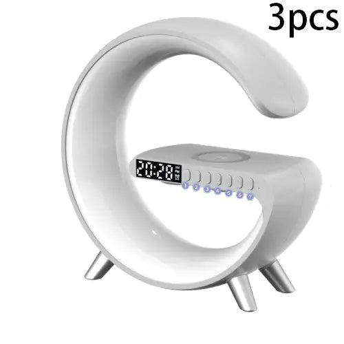 G Shaped LED Lamp, Bluetooth Speaker and Wireless Charger - Kart It Up   - G Shaped LED Lamp, Bluetooth Speaker and Wireless Charger - Kart It Up   - G Shaped LED Lamp, Bluetooth Speaker and Wireless Charger - Kart It Up   - G Shaped LED Lamp, Bluetooth Speaker and Wireless Charger - Kart It Up  - G Shaped LED Lamp, Bluetooth Speaker and Wireless Charger - Kart It Up  -  