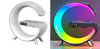 G Shaped LED Lamp, Bluetooth Speaker and Wireless Charger - Kart It Up   - G Shaped LED Lamp, Bluetooth Speaker and Wireless Charger - Kart It Up   - G Shaped LED Lamp, Bluetooth Speaker and Wireless Charger - Kart It Up  - G Shaped LED Lamp, Bluetooth Speaker and Wireless Charger - Kart It Up  -  