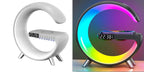 G Shaped LED Lamp, Bluetooth Speaker and Wireless Charger - Kart It Up   - G Shaped LED Lamp, Bluetooth Speaker and Wireless Charger - Kart It Up   - G Shaped LED Lamp, Bluetooth Speaker and Wireless Charger - Kart It Up  - G Shaped LED Lamp, Bluetooth Speaker and Wireless Charger - Kart It Up  -  