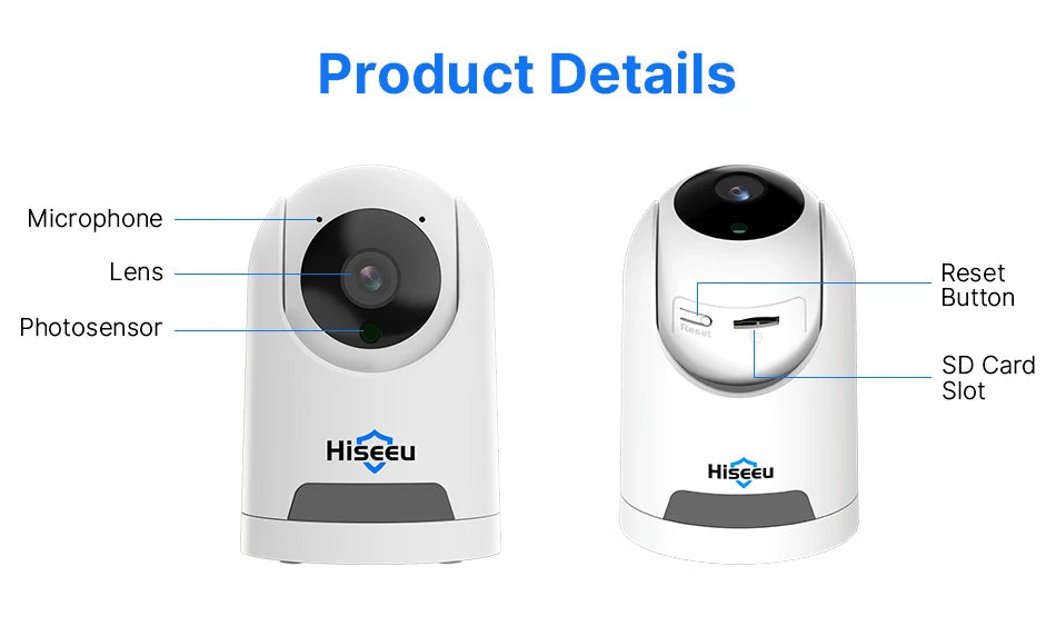 Hiseeu 2K 4MP Wifi PTZ IP Camera Smart Home - Kart It Up   - Hiseeu 2K 4MP Wifi PTZ IP Camera Smart Home - Kart It Up   - Hiseeu 2K 4MP Wifi PTZ IP Camera Smart Home - Kart It Up   - Hiseeu 2K 4MP Wifi PTZ IP Camera Smart Home - Kart It Up  - Hiseeu 2K 4MP Wifi PTZ IP Camera Smart Home - Kart It Up  -  