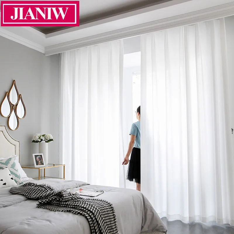 JIANIW Super Soft Luxurious Chiffon Solid White Sheer Curtain - Kart It Up   - JIANIW Super Soft Luxurious Chiffon Solid White Sheer Curtain - Kart It Up   - JIANIW Super Soft Luxurious Chiffon Solid White Sheer Curtain - Kart It Up   - JIANIW Super Soft Luxurious Chiffon Solid White Sheer Curtain - Kart It Up   - JIANIW Super Soft Luxurious Chiffon Solid White Sheer Curtain - Kart It Up  - JIANIW Super Soft Luxurious Chiffon Solid White Sheer Curtain - Kart It Up  - 