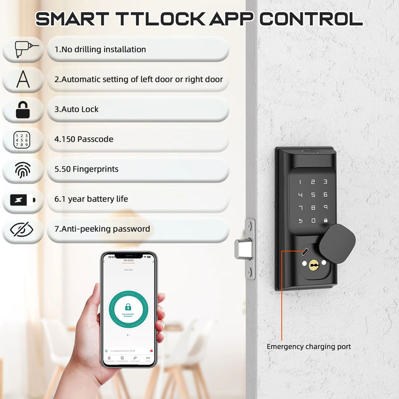 Keyless Entry Door Lock with App Control - Kart It Up   - Keyless Entry Door Lock with App Control - Kart It Up   - Keyless Entry Door Lock with App Control - Kart It Up   - Keyless Entry Door Lock with App Control - Kart It Up  - Keyless Entry Door Lock with App Control - Kart It Up  -  