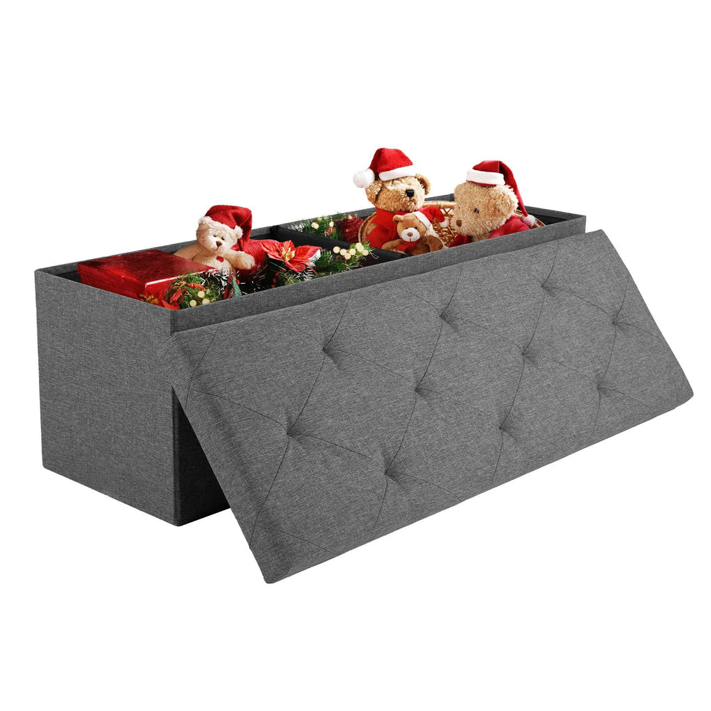 Living Room Hidden Storage Footstool, Toy Box Bedroom - Kart It Up   -  