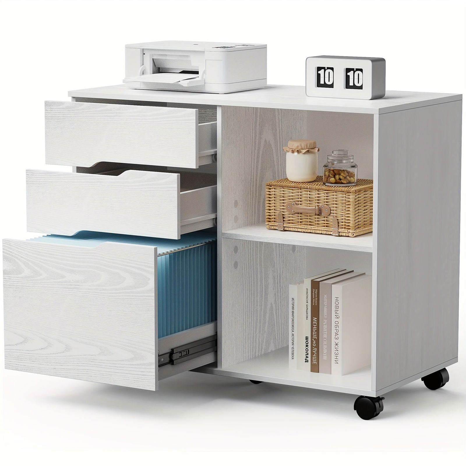 Mobile 3-drawer File Cabinet And Printer Stand - Kart It Up   - Mobile 3-drawer File Cabinet And Printer Stand - Kart It Up   - Mobile 3-drawer File Cabinet And Printer Stand - Kart It Up   - Mobile 3-drawer File Cabinet And Printer Stand - Kart It Up  - Mobile 3-drawer File Cabinet And Printer Stand - Kart It Up  -  