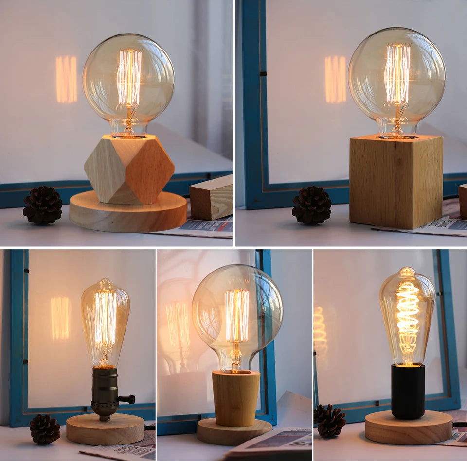 Modern Wood Table Lamp Retro - Kart It Up   - Modern Wood Table Lamp Retro - Kart It Up   - Modern Wood Table Lamp Retro - Kart It Up   - Modern Wood Table Lamp Retro - Kart It Up  - Modern Wood Table Lamp Retro - Kart It Up  -  