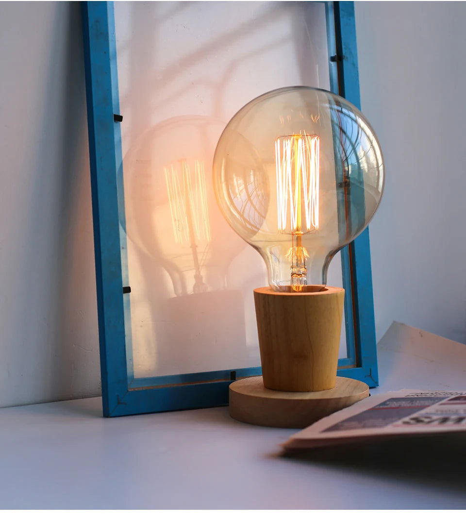 Modern Wood Table Lamp Retro - Kart It Up   - Modern Wood Table Lamp Retro - Kart It Up   - Modern Wood Table Lamp Retro - Kart It Up   - Modern Wood Table Lamp Retro - Kart It Up  - Modern Wood Table Lamp Retro - Kart It Up  -  