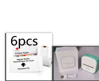 Portable Mini Thermal Label Printer - Kart It Up   - Portable Mini Thermal Label Printer - Kart It Up   -  - 