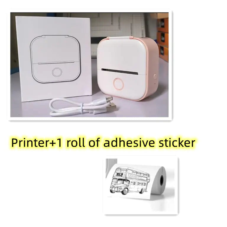 Portable Mini Thermal Label Printer - Kart It Up   - Portable Mini Thermal Label Printer - Kart It Up   -  - 
