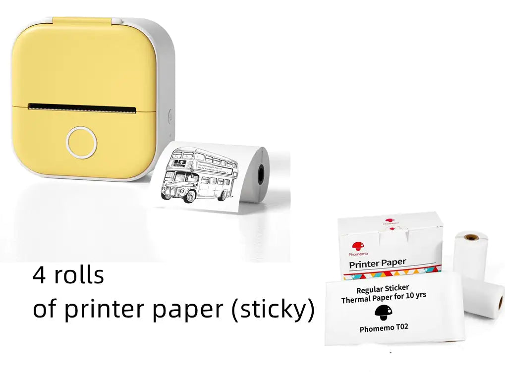 Portable Mini Thermal Label Printer - Kart It Up   - Portable Mini Thermal Label Printer - Kart It Up   - Portable Mini Thermal Label Printer - Kart It Up   -  - 