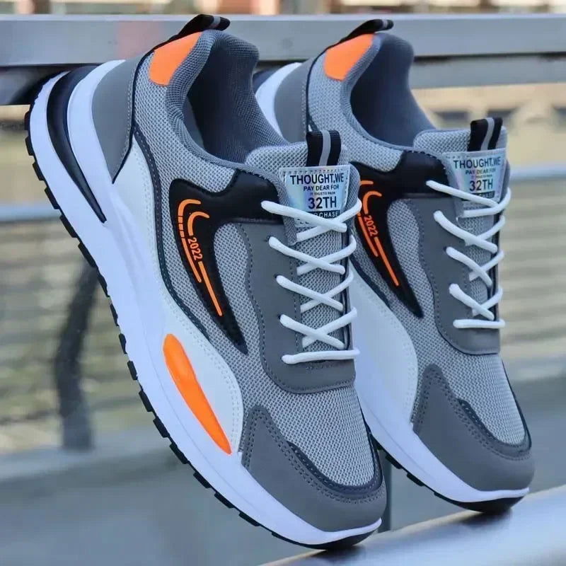 Outdoor Running Tennis Shoes Warm Lace-up Non-slip Male Sneakers - Kart It Up   - 41280844988503|41280845021271|41280845054039|41280845086807|41280845119575|41280845152343|41280845185111 