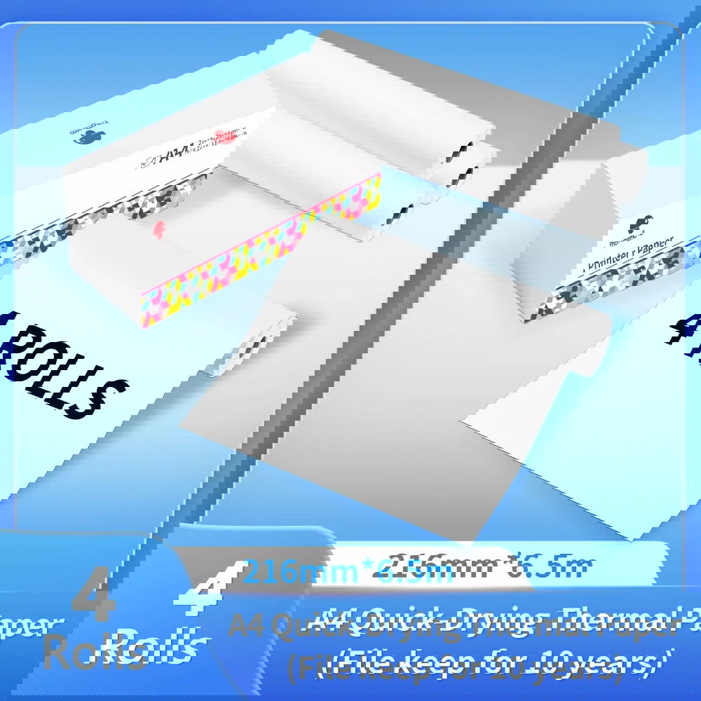 Phomemo A4 Thermal Paper M08F M832 M834 M835 - Kart It Up   - Phomemo A4 Thermal Paper M08F M832 M834 M835 - Kart It Up   - Phomemo A4 Thermal Paper M08F M832 M834 M835 - Kart It Up   - Phomemo A4 Thermal Paper M08F M832 M834 M835 - Kart It Up   - Phomemo A4 Thermal Paper M08F M832 M834 M835 - Kart It Up  - Phomemo A4 Thermal Paper M08F M832 M834 M835 - Kart It Up  -  