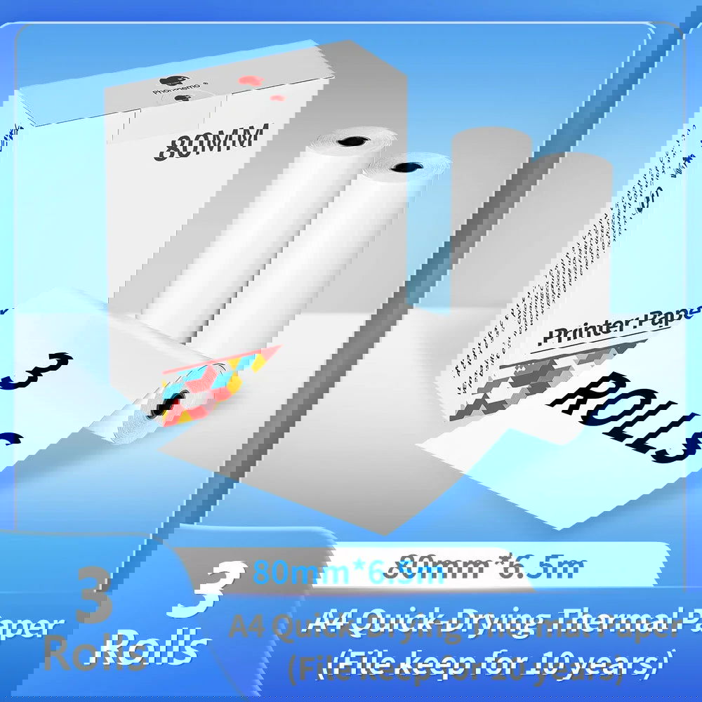 Phomemo A4 Thermal Paper M08F M832 M834 M835 - Kart It Up   - Phomemo A4 Thermal Paper M08F M832 M834 M835 - Kart It Up   - Phomemo A4 Thermal Paper M08F M832 M834 M835 - Kart It Up   - Phomemo A4 Thermal Paper M08F M832 M834 M835 - Kart It Up  - Phomemo A4 Thermal Paper M08F M832 M834 M835 - Kart It Up  -  - 