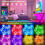 RGB 5050 LED Strip Lights Music Sync USB 5V Remote Control - Kart It Up   - RGB 5050 LED Strip Lights Music Sync USB 5V Remote Control - Kart It Up   - RGB 5050 LED Strip Lights Music Sync USB 5V Remote Control - Kart It Up   - RGB 5050 LED Strip Lights Music Sync USB 5V Remote Control - Kart It Up   - RGB 5050 LED Strip Lights Music Sync USB 5V Remote Control - Kart It Up  - RGB 5050 LED Strip Lights Music Sync USB 5V Remote Control - Kart It Up  - 