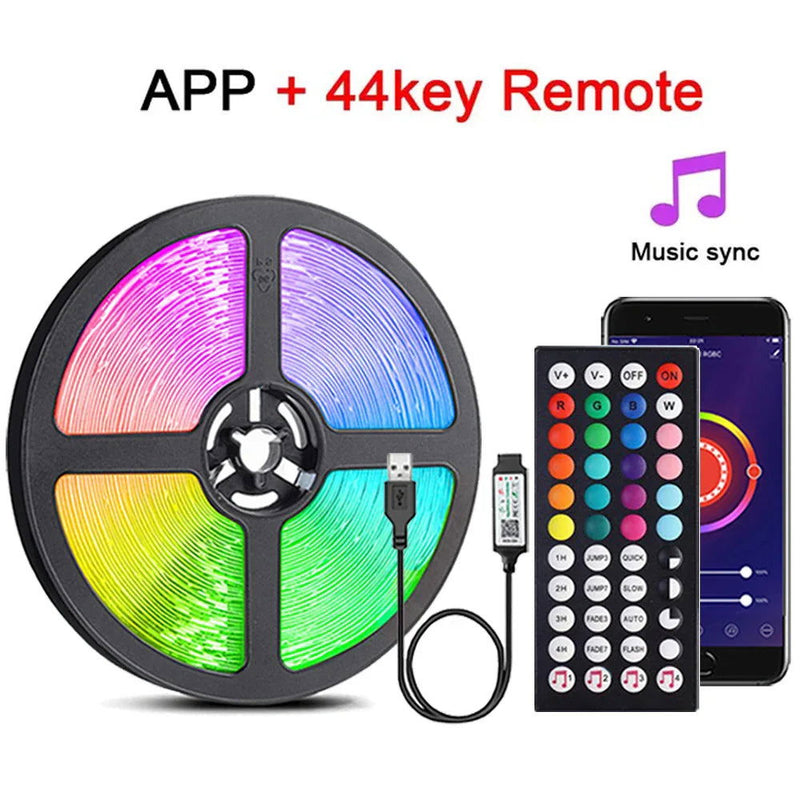 RGB 5050 LED Strip Lights Music Sync USB 5V Remote Control - Kart It Up   - RGB 5050 LED Strip Lights Music Sync USB 5V Remote Control - Kart It Up   - RGB 5050 LED Strip Lights Music Sync USB 5V Remote Control - Kart It Up   - RGB 5050 LED Strip Lights Music Sync USB 5V Remote Control - Kart It Up   - RGB 5050 LED Strip Lights Music Sync USB 5V Remote Control - Kart It Up  - RGB 5050 LED Strip Lights Music Sync USB 5V Remote Control - Kart It Up  -  - 