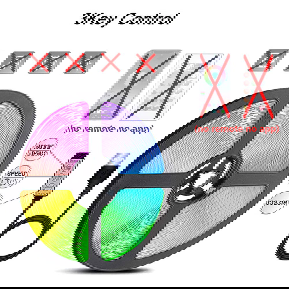 RGB 5050 LED Strip Lights Music Sync USB 5V Remote Control - Kart It Up   - RGB 5050 LED Strip Lights Music Sync USB 5V Remote Control - Kart It Up   - RGB 5050 LED Strip Lights Music Sync USB 5V Remote Control - Kart It Up   - RGB 5050 LED Strip Lights Music Sync USB 5V Remote Control - Kart It Up   - RGB 5050 LED Strip Lights Music Sync USB 5V Remote Control - Kart It Up  - RGB 5050 LED Strip Lights Music Sync USB 5V Remote Control - Kart It Up  -  - 