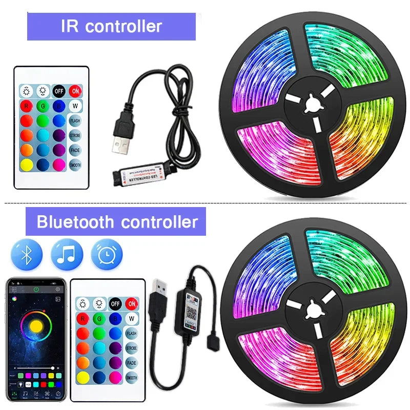 RGB 5050 LED Strip Lights Music Sync USB 5V Remote Control - Kart It Up   - RGB 5050 LED Strip Lights Music Sync USB 5V Remote Control - Kart It Up   - RGB 5050 LED Strip Lights Music Sync USB 5V Remote Control - Kart It Up   - RGB 5050 LED Strip Lights Music Sync USB 5V Remote Control - Kart It Up  - RGB 5050 LED Strip Lights Music Sync USB 5V Remote Control - Kart It Up  -  - 