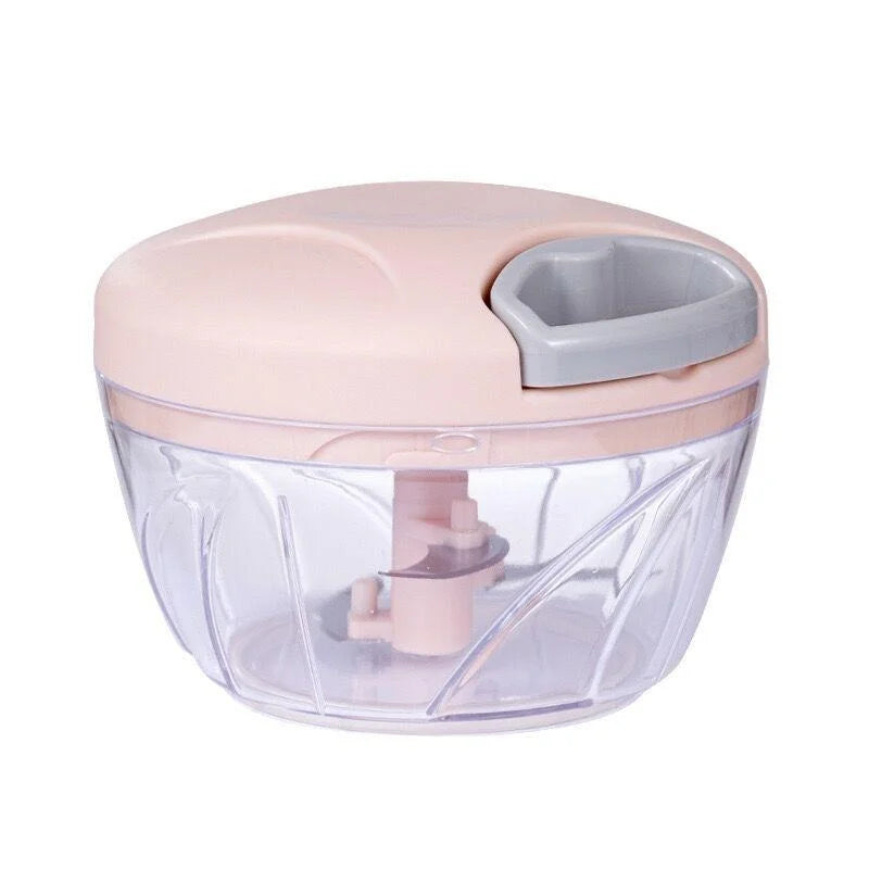 Manual Meat Mincer & Garlic Chopper — 500ml / 900ml Hand-Crank