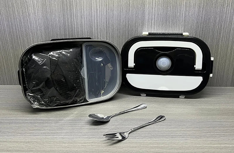 1.5L Electric Lunch Box Food Warmer — 60W Leak-Proof, Car & Home