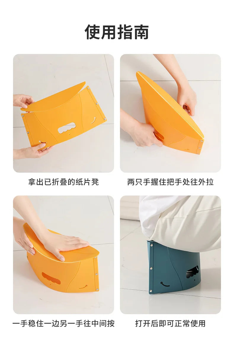 Folding Camping Stool — Portable Outdoor Seat for Fishing & Picnics