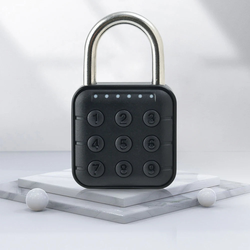 Keyless Fingerprint Padlock — Smart App, Waterproof, Anti-Theft
