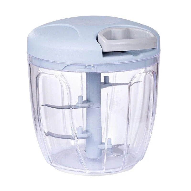 Manual Meat Mincer & Garlic Chopper — 500ml / 900ml Hand-Crank