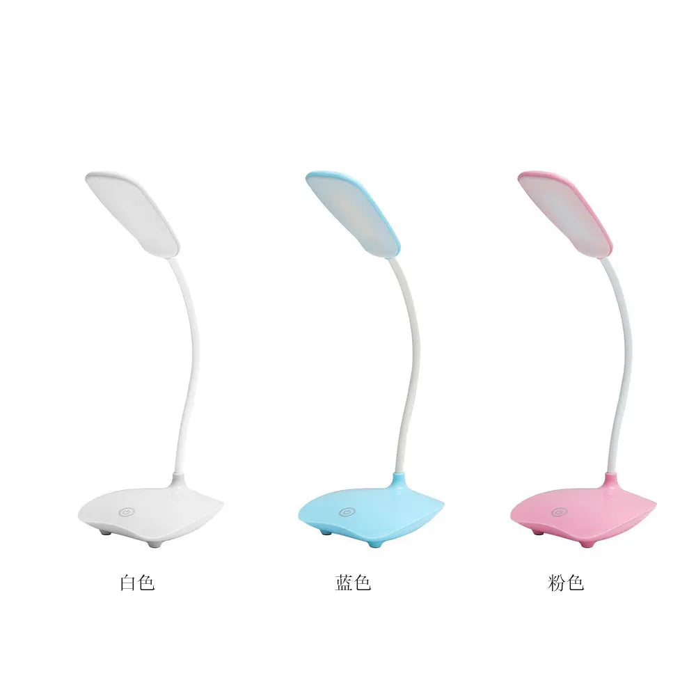 Multifunctional Portable LED Foldable Desk Lamp with USB Power Source for Nightlight Table Light, Adjustable Brightness and Fold
