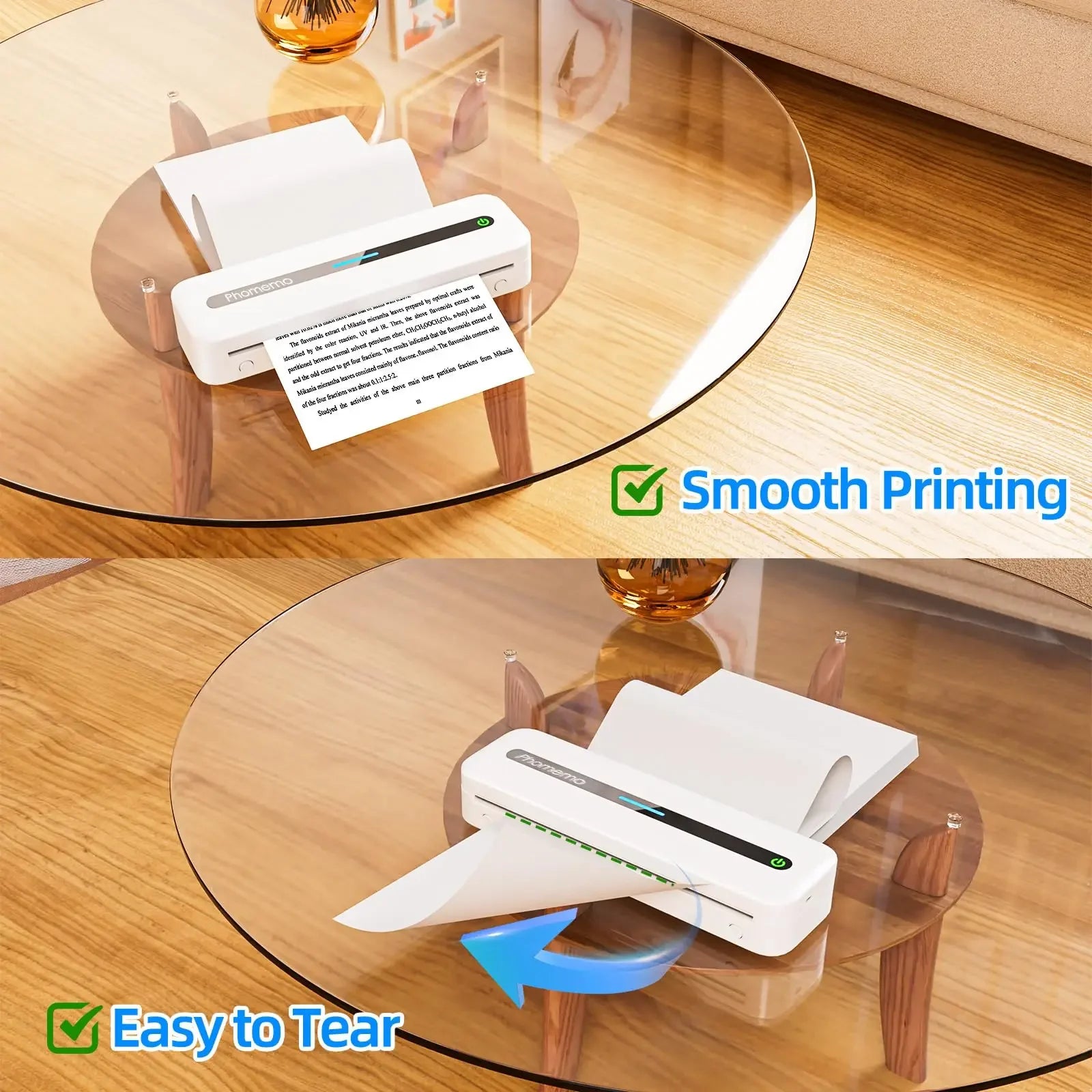 Phomemo A4 Thermal Paper Quick-Dry Continuous Printer Roll