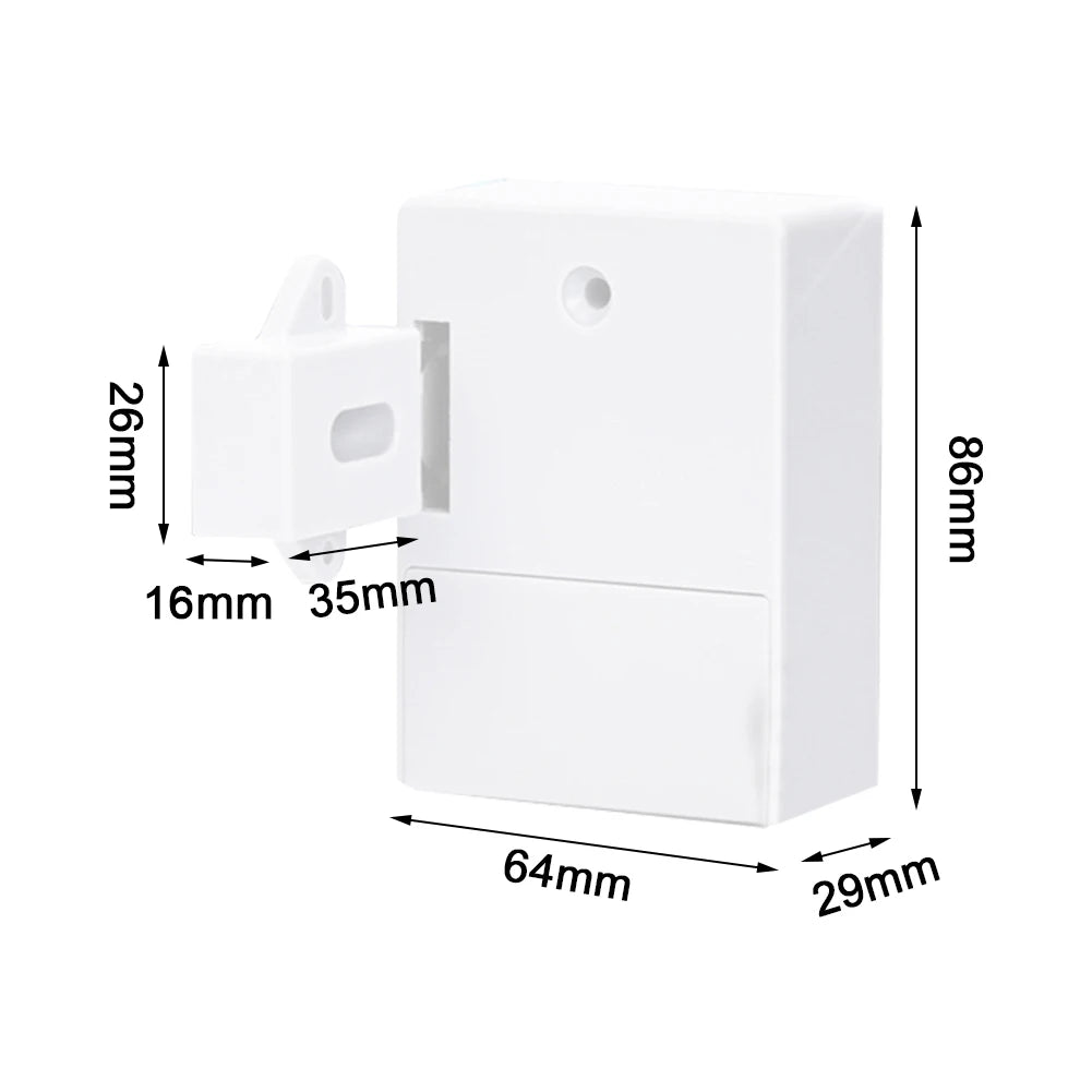 RFID Hidden Cabinet Lock — Smart Sensor for Drawers & Lockers