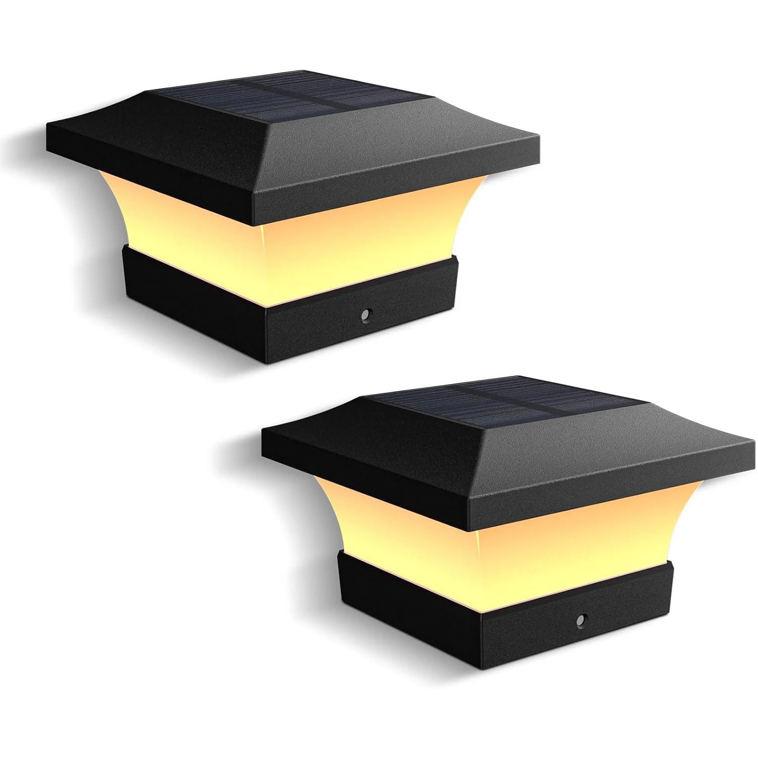 2pcs Solar Light Fence Light IP65 Outdoor Solar Lamp For Garden Decoration Gate Fence Wall Courtyard Cottage Solar Lamp