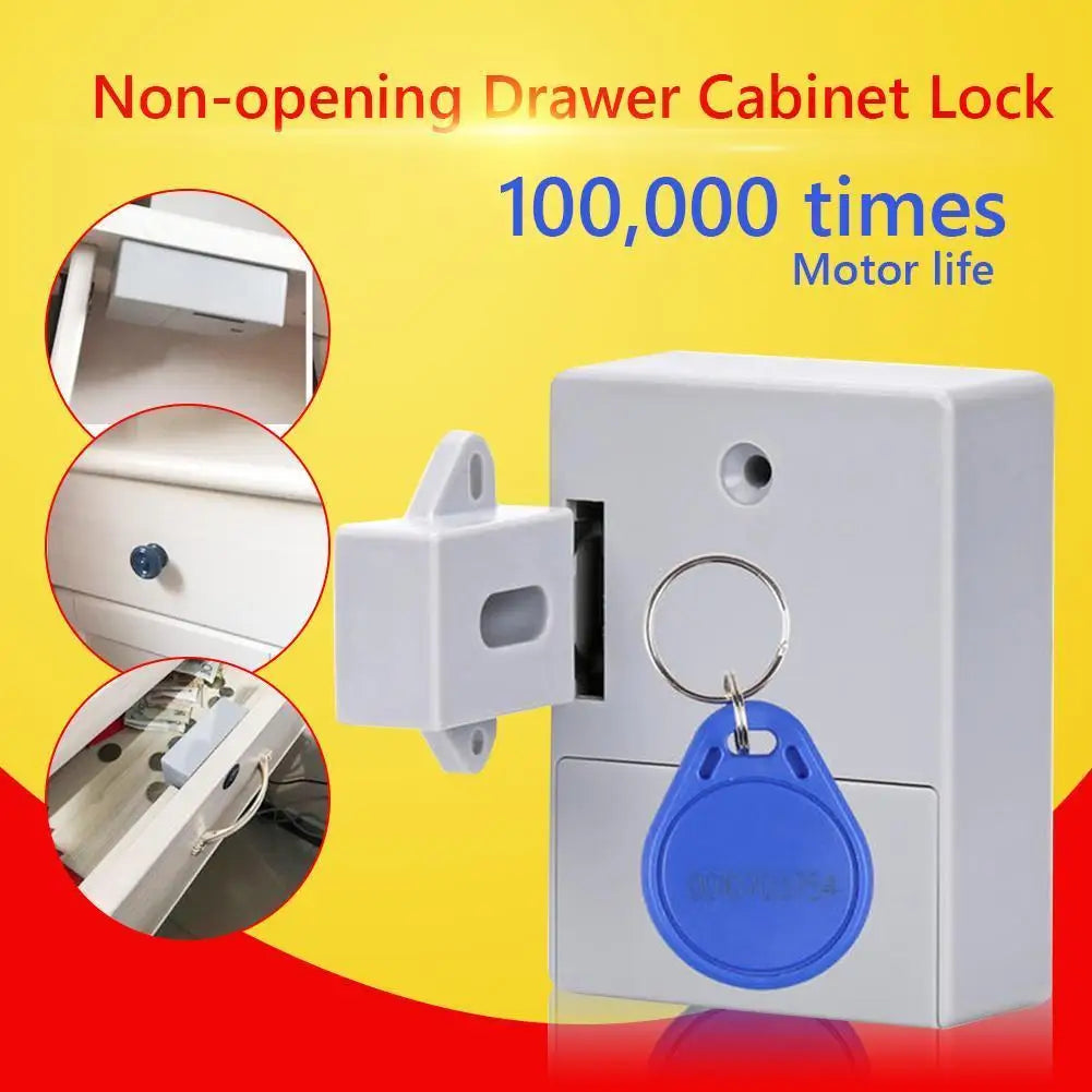 Invisible NFC RFID Cabinet Lock — Wardrobe, Drawer & Shoe Cabinet