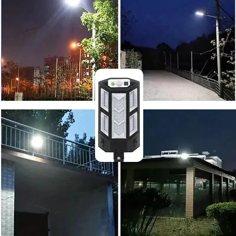 Powerful Solar Motion Light Outdoor Waterproof Garden Lamp