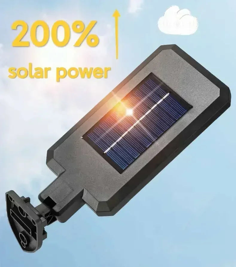 Solar LED Outdoor Wall Light Motion Sensor Garden Lamp