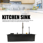 New Undermount Kitchen Sink Kitchen Sink Thickened Space Saving Rustproof Simple Large Capacity Professional for Home Kitchen