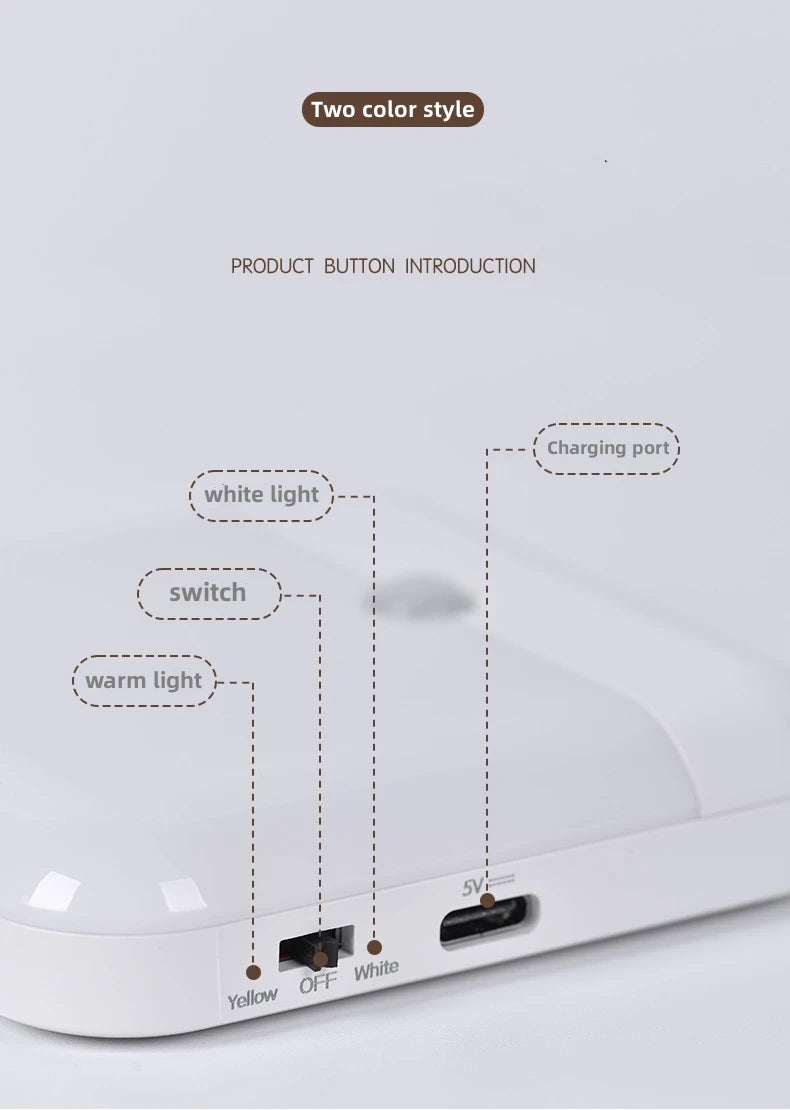 USB Motion Sensor LED Lamp — Bedroom, Kitchen, Stair & Closet Light