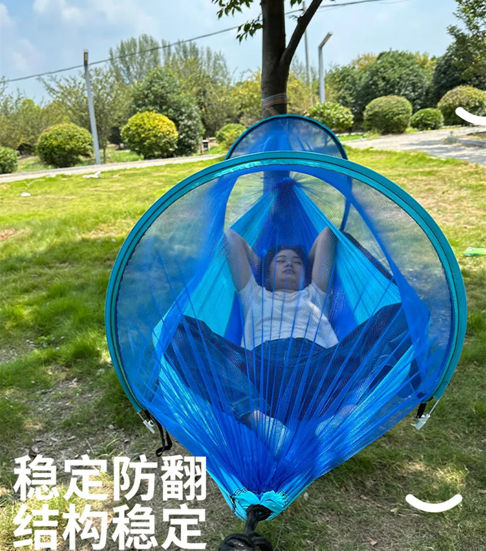 Portable Camping Hammock — Lightweight Travel Hammock with Straps
