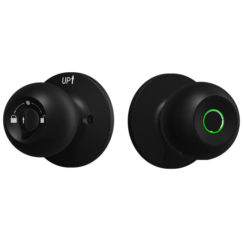 Fingerprint Door Lock Knob Smart App Control with Keys