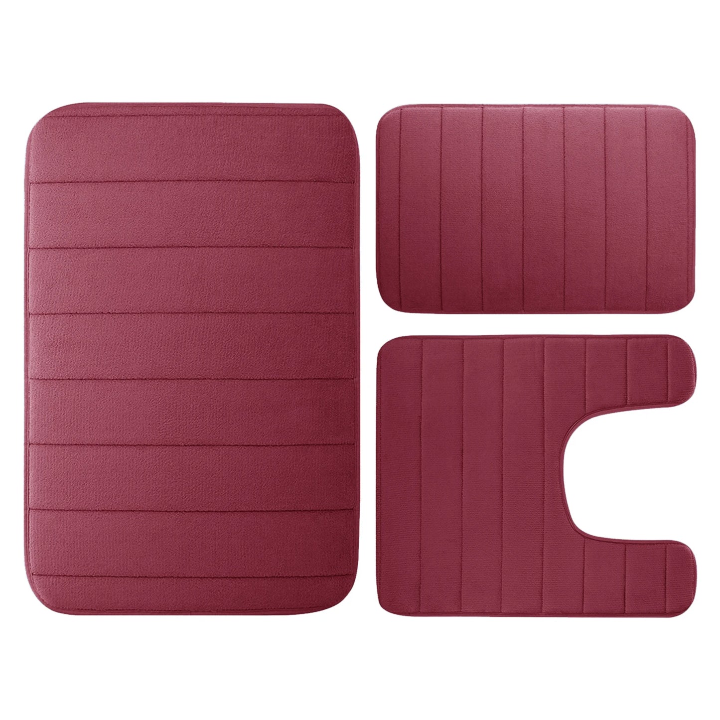 Memory Foam Bath Mat — Super-Absorbent, Non-Slip Bathroom Rug