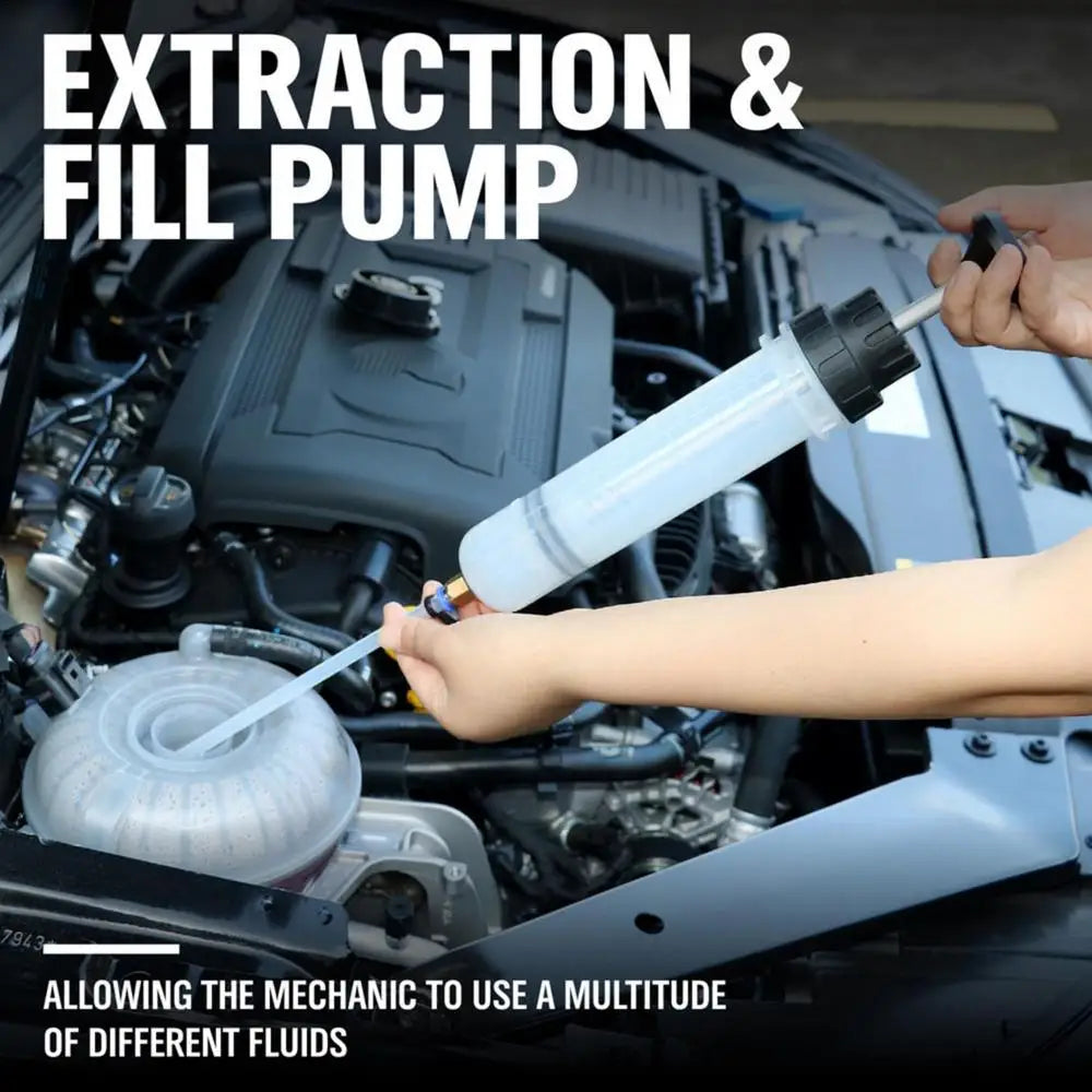  Fluid Extractor 500cc Oil Suction Pump for Cars & Engines