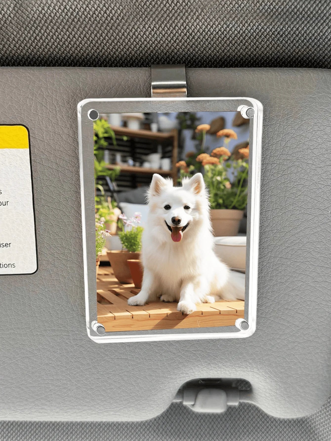 Magnetic Photo Clip for Car Sun Visor