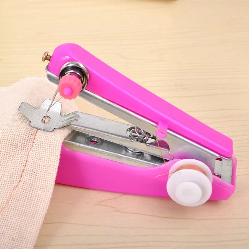 Mini Handheld Portable Sewing Machine — Pocket-Size for Travel
