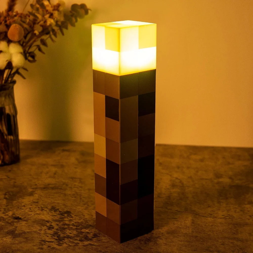 Brownstone Torch Lamp Figure 4Colors LED Night Light